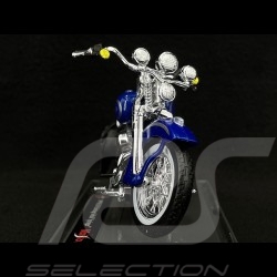 Moto Harley Davidson FLSTS Heritage Softail Springer 1999 Bleu 1/18 Maisto 39360
