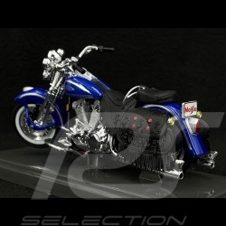 Moto Harley Davidson FLSTS Heritage Softail Springer 1999 Blau 1/18 Maisto 39360