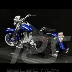 Moto Harley Davidson FLSTS Heritage Softail Springer 1999 Bleu 1/18 Maisto 39360