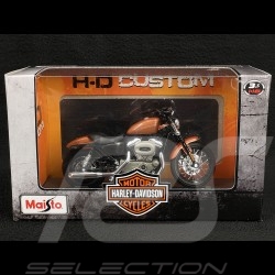 Moto Harley Davidson XL 1200N Nightster 2007 Marron 1/18 Maisto 39360