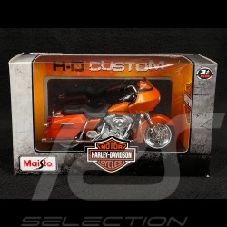 Moto Harley Davidson FLTR Road Glide 2002 Orange 1/18 Maisto 39360