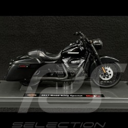 Moto Harley Davidson Road King Special 2017 Noir 1/18 Maisto 39360