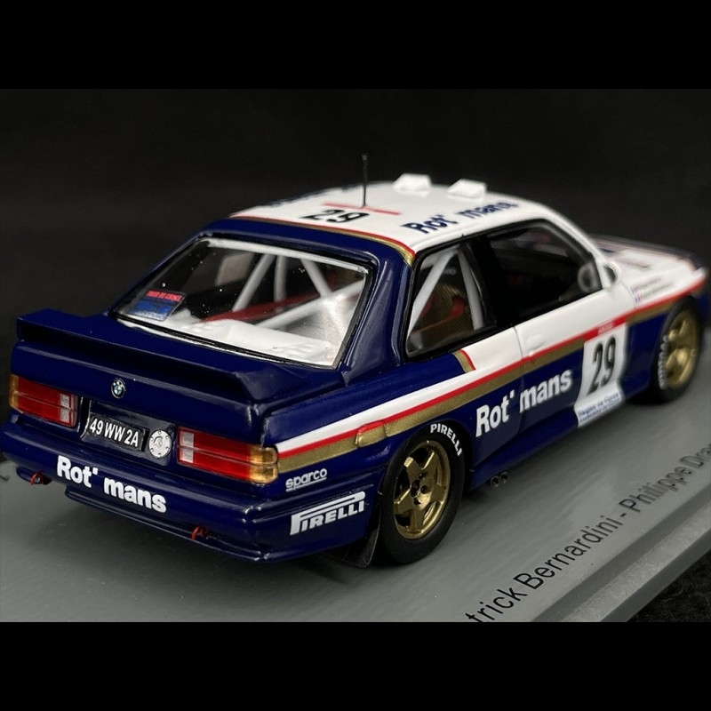 直販卸値 Spark 1/43 (S8489）BMW E30 #29 7th Tour de Corse Rallye