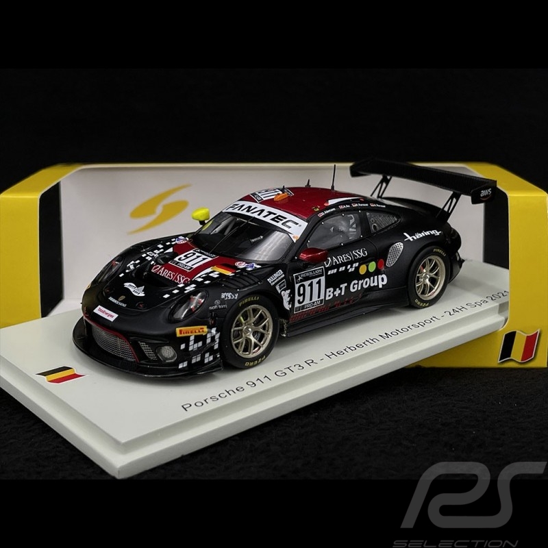 Porsche 911 GT3 R Type 991 n° 911 24h Spa 2021 1/43 Spark SB451