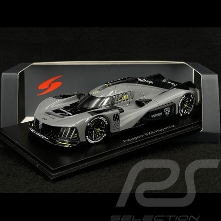 Peugeot 9X8 Hypercar 2022 Dunkelgrau 1/43 Spark S8610