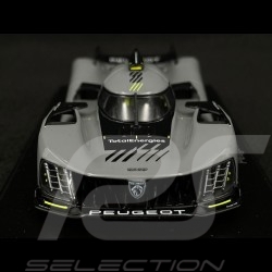 Peugeot 9X8 Hypercar 2022 Dunkelgrau 1/43 Spark S8610