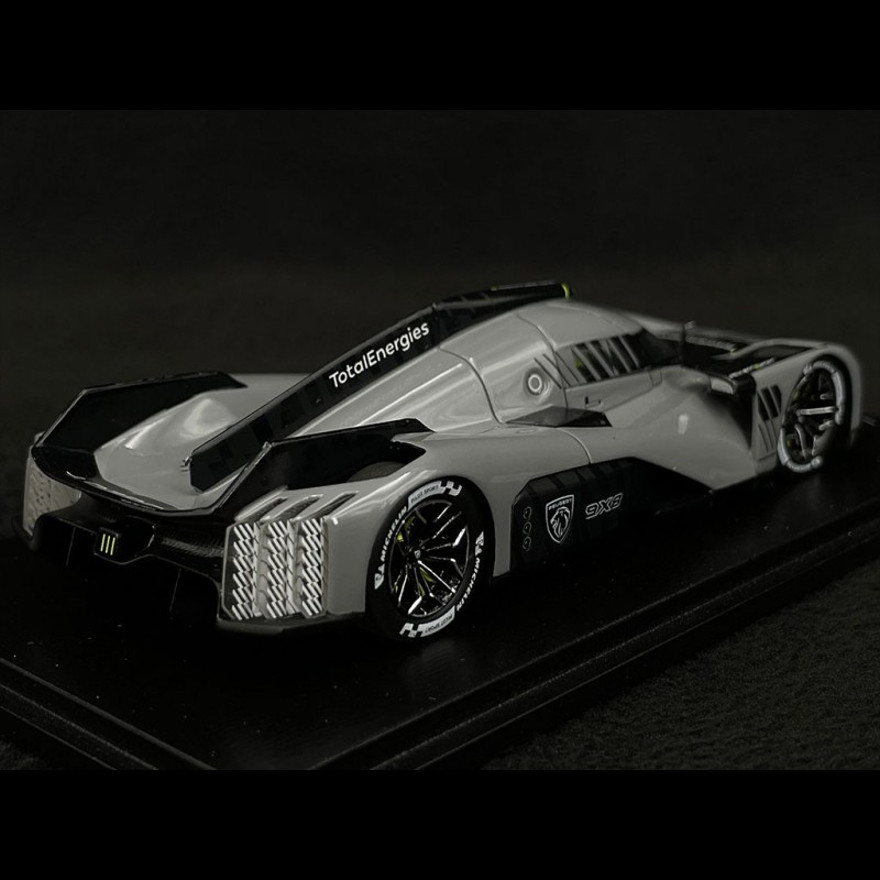 Peugeot 9X8 Hypercar 2022 Dark Grey 1/43 Spark S8610