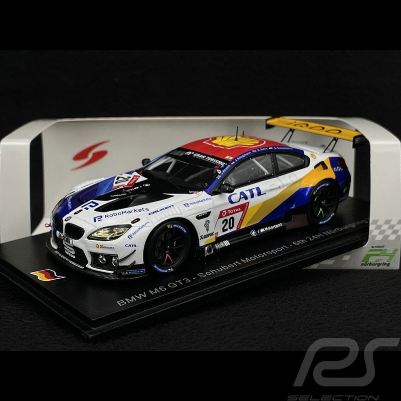 BMW M6 GT3 n° 20 24h Nürburgring 2021 1/43 Spark SG755