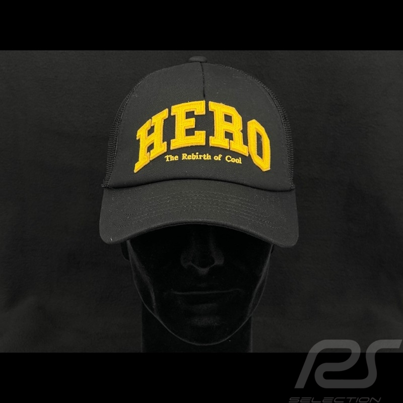 Kappe Hero The Rebirth of Cool Schwarz / Gelb Hero seven - H22908 Kappe Hero The Rebirth of Cool Schwarz / Gelb Hero seven - H22908