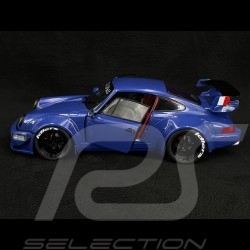 Porsche 911 RWB Body Kit Type 964 2017 Bleu Champagne 1/18 Solido S1807503