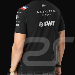 T-shirt Alpine F1 Team Kappa Noir 331915SW - homme
