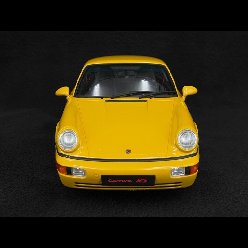 Porsche 911 RS Coupe America Type 964 1993 Jaune Vitesse 1/18 GT 