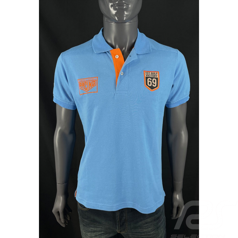 Gulf Polo 1. Sieg x Le Florio Giro di Sicilia V2 Cobalt blau - Herren Gulf Polo 1. Sieg x Le Florio Giro di Sicilia V2 Cobalt blau - Herren