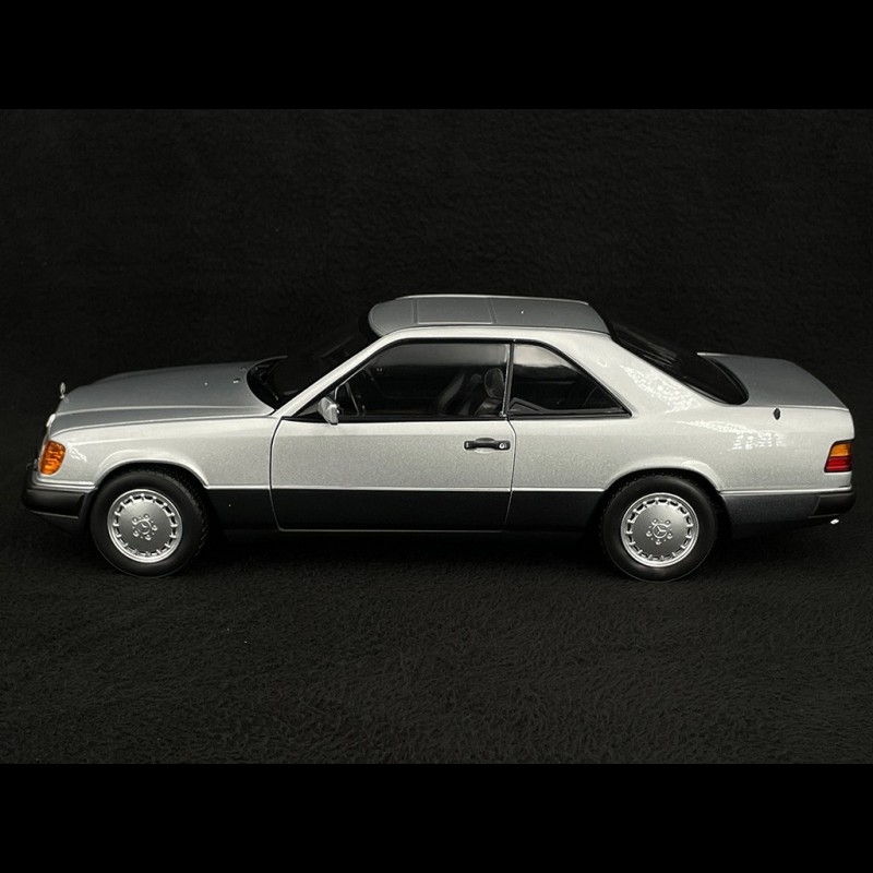 Chantal Norev NV183880 1:18 300 CE-24 Coupe 1990-Silver Mercedes-Benz  Collectable Model, Multi