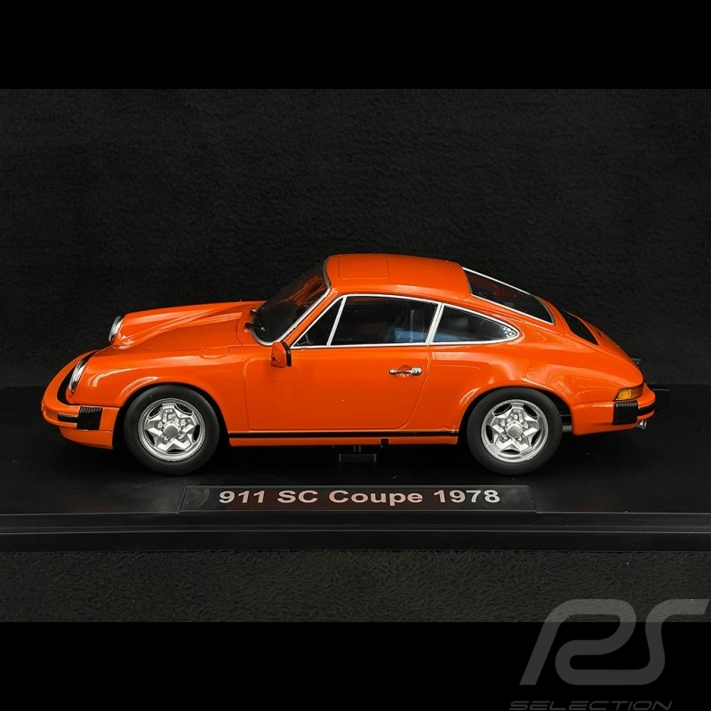 Porsche 911 SC Coupe 1978 Orange Continental 1/18 KK-Scale KKDC180801
