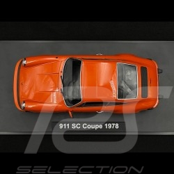 Porsche 911 SC Coupe 1978 Orange Continental 1/18 KK-Scale KKDC180801