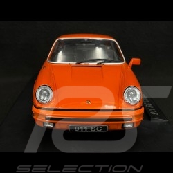 Porsche 911 SC Coupe 1978 Orange Continental 1/18 KK-Scale KKDC180801