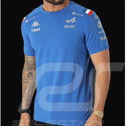 Alpine T-shirt F1 Team Kappa Royal Blue 331915W - men
