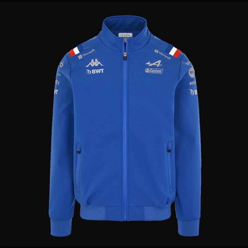 Rød Villain hensigt Alpine Jacket F1 Team Kappa Softshell Ambach Royal Blue 321B7DW - men