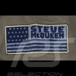T-shirt Steve McQueen Bomber 24h du Mans Kahki Grün SQ222TSM14-324 - Herren