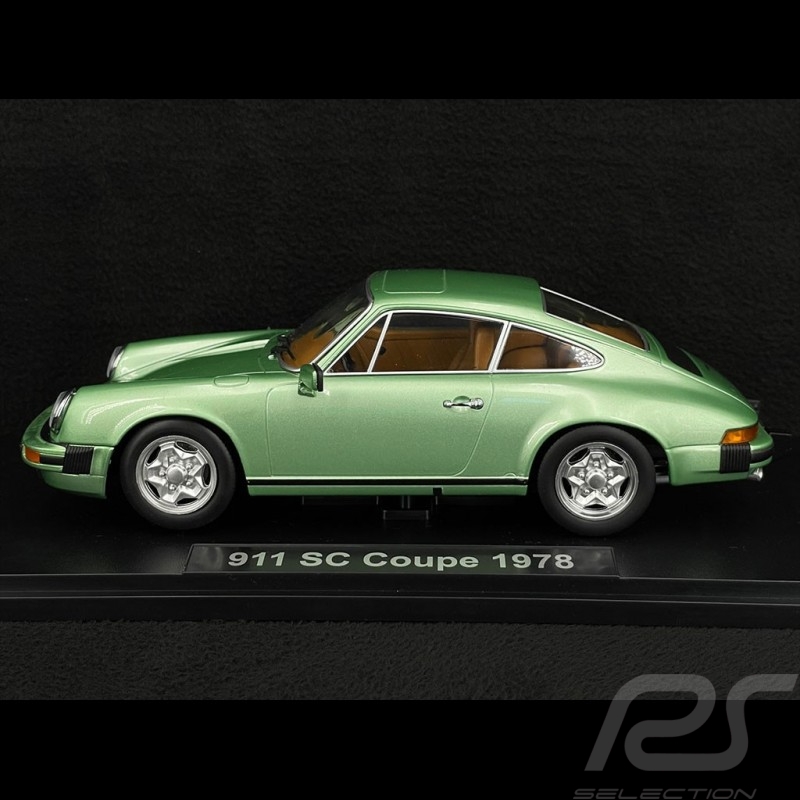 Porsche 911 SC Coupe 1978 Vert Clair Métallique 1/18 KK-Scale KKDC180802