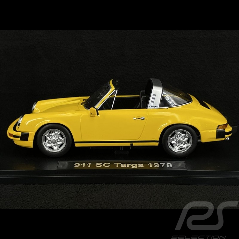 Porsche 911 SC Targa 1978 Jaune Talbot 1/18 KK-Scale KKDC180922