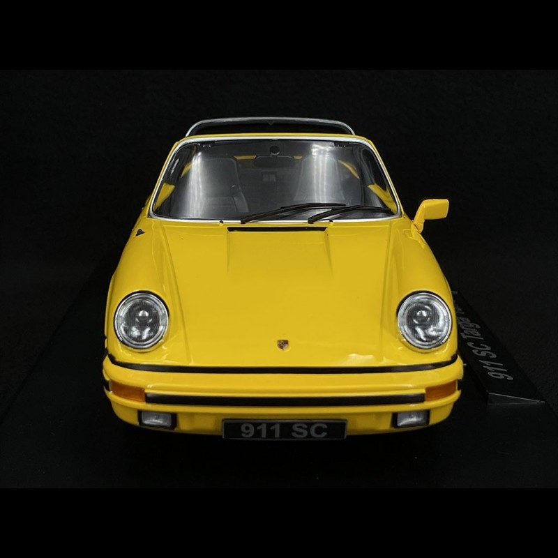 Porsche 911 SC Targa 1978 Talbot Yellow 1/18 KK-Scale KKDC180922