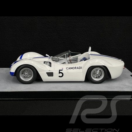 Maserati Birdcage Tipo 61 n° 5 Vainqueur 1000km Nürburgring 1960 Camoradi USA 1/18 Tecnomodel TM18-276A