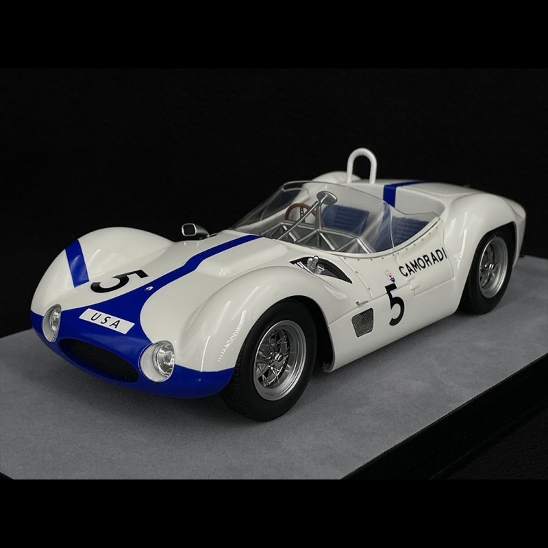 Maserati Birdcage Tipo 61 n° 5 Winner 1000km Nürburgring 1960 Camoradi USA  1/18 Tecnomodel TM18-276A