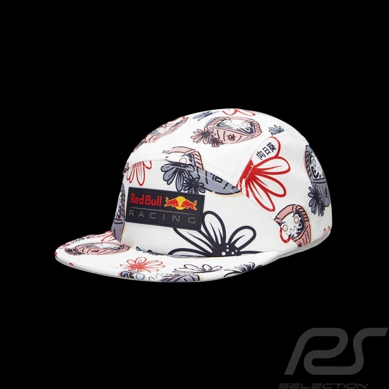 Kappe Red Bull Racing Verstappen Pérez F1 GP Japan Weiß 701202300-001