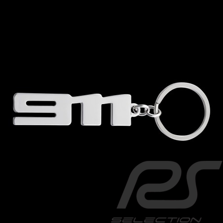 Key ring Porsche 911 Metal Silver WAP0500360P911