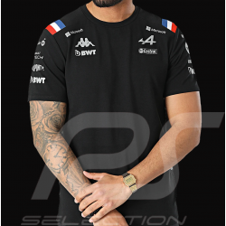 T-shirt Alpine F1 Team Kappa Noir 331915W - homme