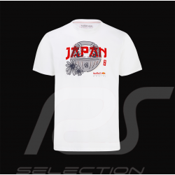 T-shirt Red Bull Racing Verstappen Pérez F1 Team Japan White 701218659-001 - men