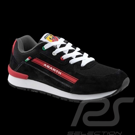 Abarth Shoes Competizione 500 Special Confort Sneakers Black / Red 