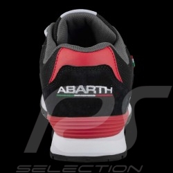 Abarth Schuhe Competizione 500 Sonderkomfort Sneakers Schwarz / Rot - Herren