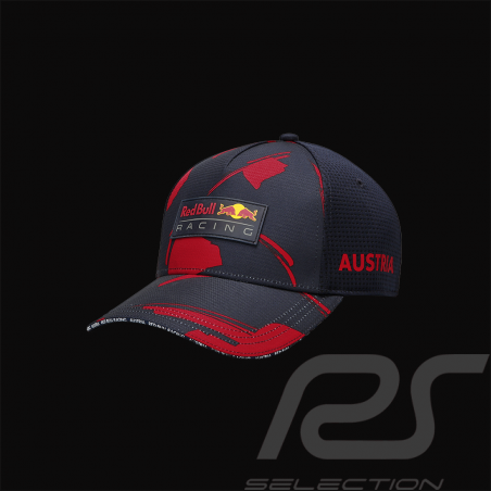 Portugees thee scheiden Red Bull Racing Cap Verstappen Pérez F1 Team GP Austria Navy Blue / Red  701218967-001