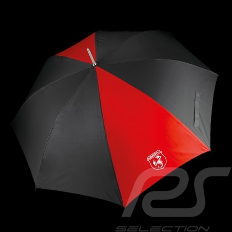 Abarth Regenschirm Scorpione Logo Schwarz / Rot