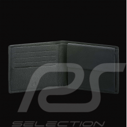 Geldbörse Porsche Design Kompakt Leder Schwarz Voyager Wallet 4 4056487043869