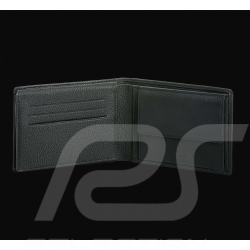 Geldbörse Porsche Design Trifold Leder Schwarz Voyager Wallet 7 4056487043852