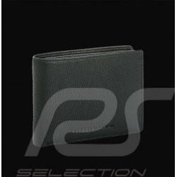 Geldbörse Porsche Design Trifold Leder Schwarz Voyager Wallet 7 4056487043852