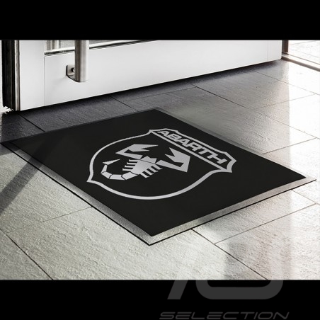 Alfombra Abarth con logo...
