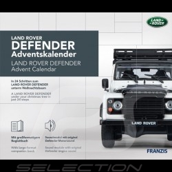 Calendrier de l'avent Land Rover Defender 2007 Blanc 1/43 Franzis 67155