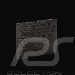 Kartenetui Porsche Design Kompakt Leder Schwarz Voyager Cardholder 8 4056487043876