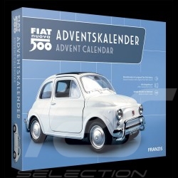 Fiat Adventskalender Fiat 500 1955 Weiß 1/38 Franzis 67168