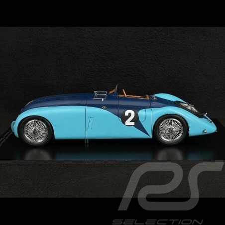Bugatti 57G n° 2 Vainqueur 24h Le Mans 1937 1/18 Spark 18LM37