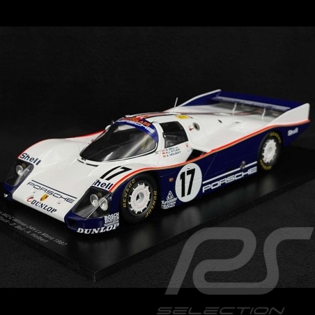 Porsche 962C n° 17 Sieger 24h Le Mans 1987 1/18 Spark 18LM87