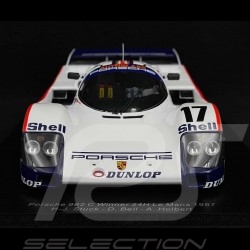 Porsche 962C n° 17 Sieger 24h Le Mans 1987 1/18 Spark 18LM87