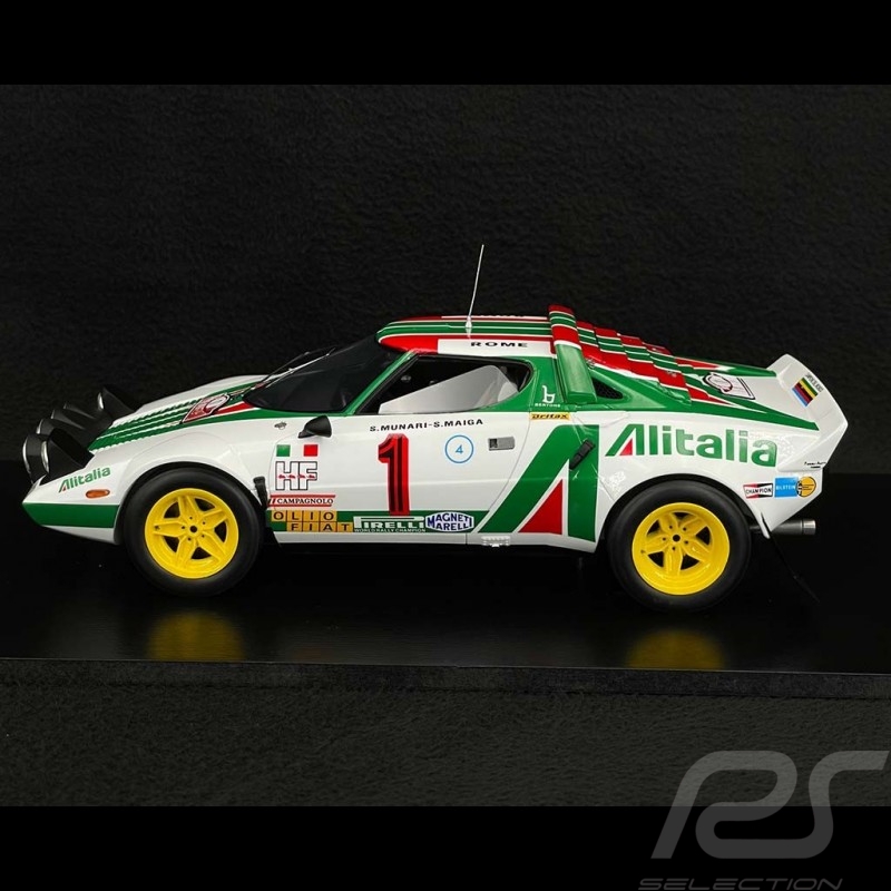 Lancia Stratos HF n° 1 Sieger Rallye Monte Carlo 1977 1/18 Spark 18S535