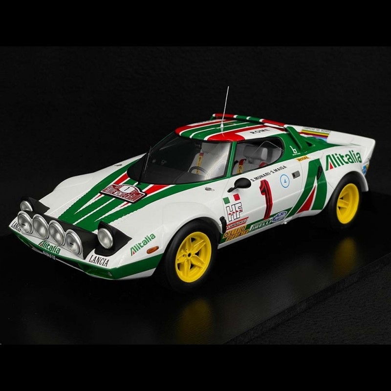 Lancia Stratos HF n° 1 Winner Rallye Monte Carlo 1977 1/18 Spark