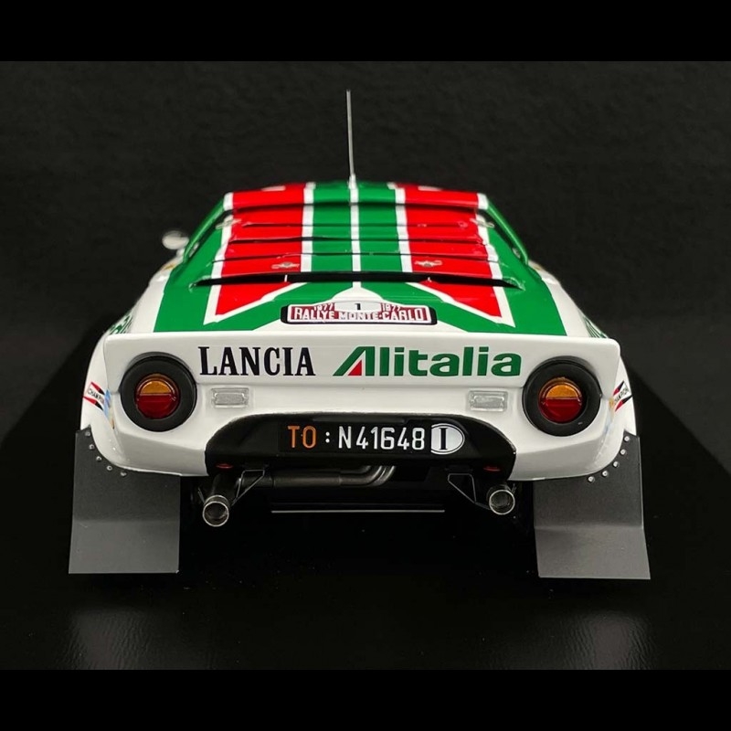 Lancia Stratos HF n° 1 Winner Rallye Monte Carlo 1977 1/18 Spark